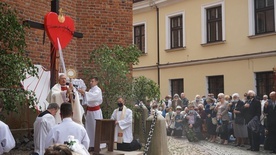 Katedralna procesja Bożego Ciała.