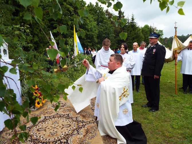 Uroczystość Bożego Ciała w Puszczy Mariańskiej