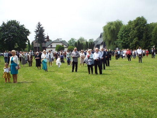 Uroczystość Bożego Ciała w Puszczy Mariańskiej