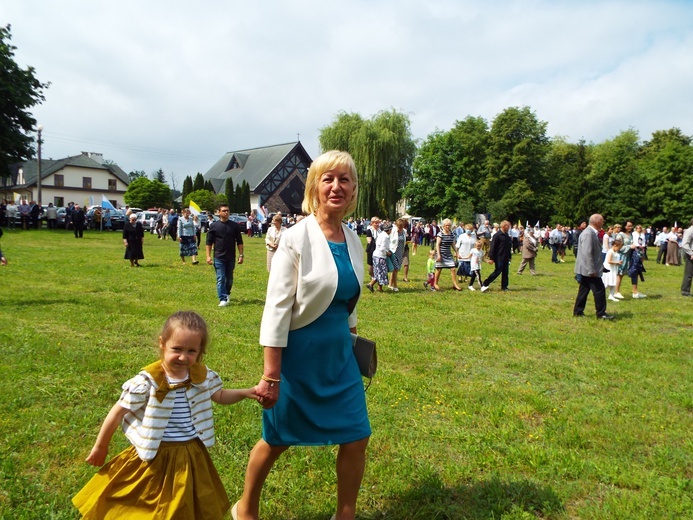 Uroczystość Bożego Ciała w Puszczy Mariańskiej