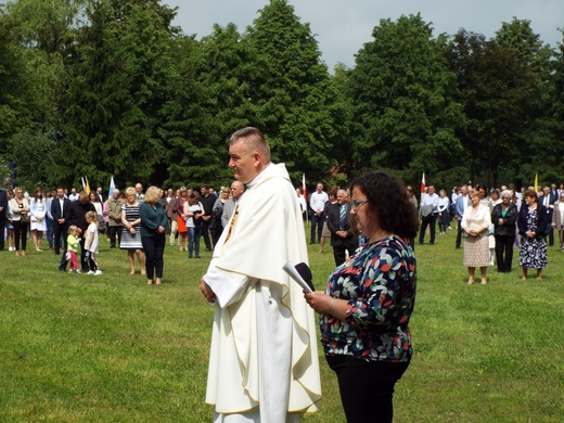 Uroczystość Bożego Ciała w Puszczy Mariańskiej