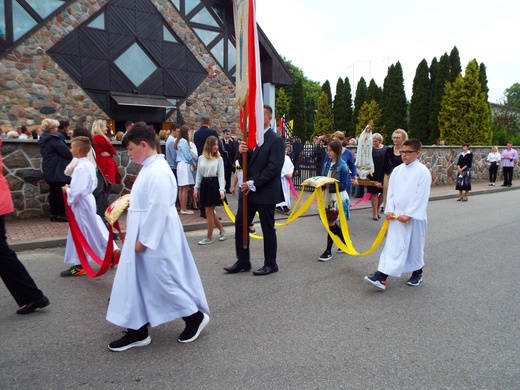 Uroczystość Bożego Ciała w Puszczy Mariańskiej