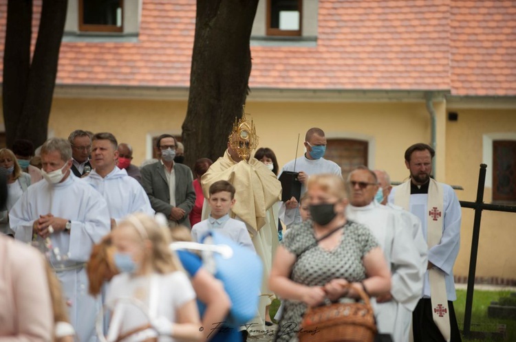 Boże Ciało w Żaganiu (par.  pw. Nawiedzenia NMP)