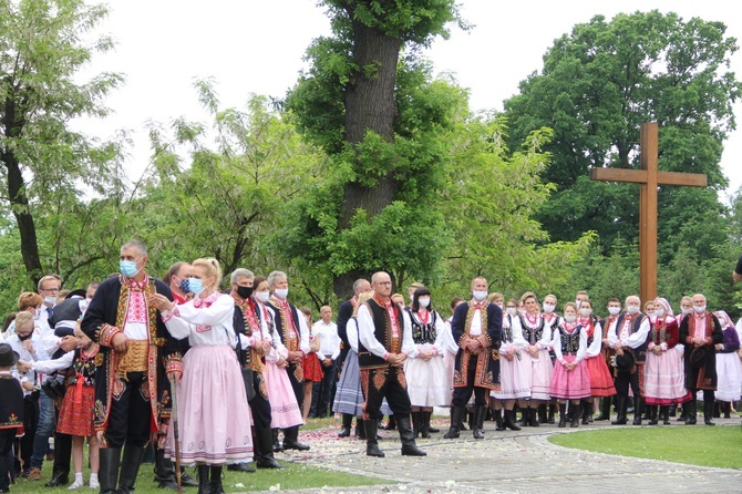 Procesja lachowska w Podegrodziu