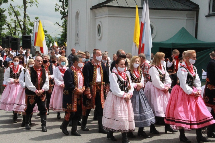 Procesja lachowska w Podegrodziu