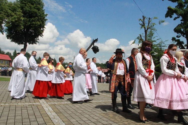 Procesja lachowska w Podegrodziu