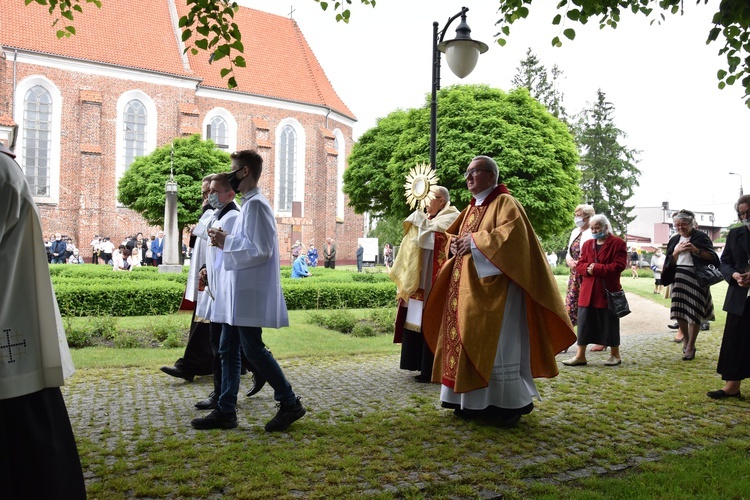 Przasnysz. Obchody Bożego Ciała