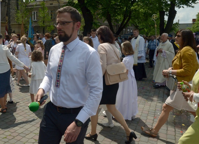 Procesja Bożego Ciała w opoczyńskiej parafii św. Bartłomieja