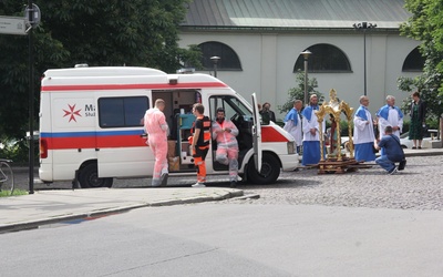 Centralna procesja Bożego Ciała w Krakowie