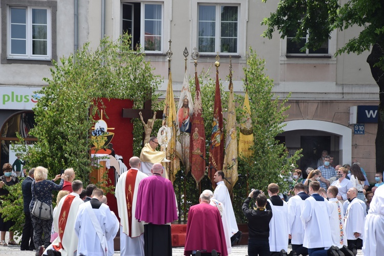 Boże Ciało w Łowiczu - procesja