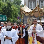 Boże Ciało w Łowiczu - procesja