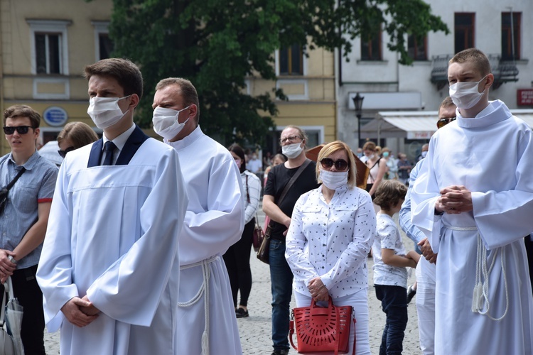 Boże Ciało w Łowiczu - procesja