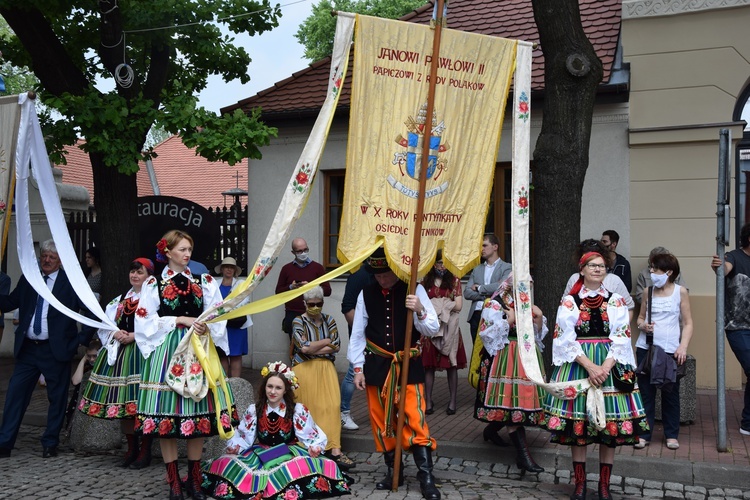 Boże Ciało w Łowiczu - procesja