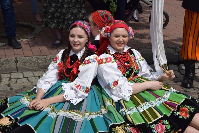 Boże Ciało w Łowiczu - procesja