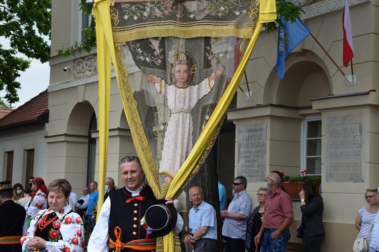 Boże Ciało w Łowiczu - procesja