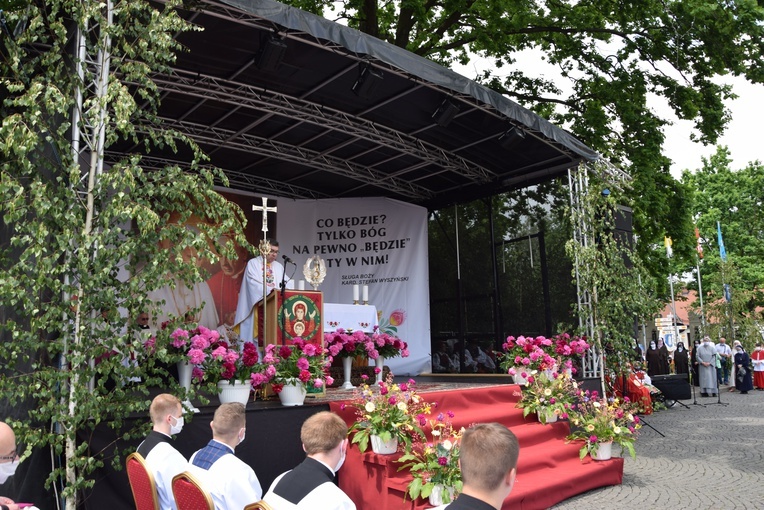 Boże Ciało w Łowiczu - procesja