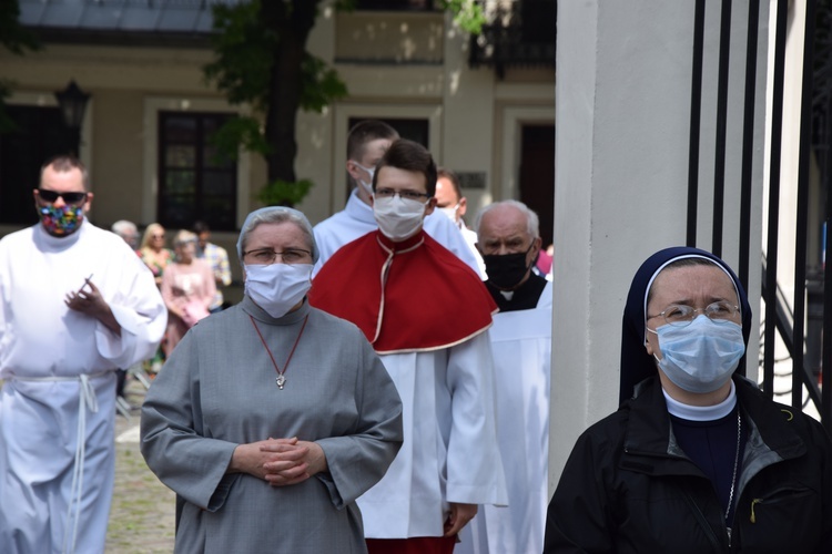 Boże Ciało w Łowiczu - procesja