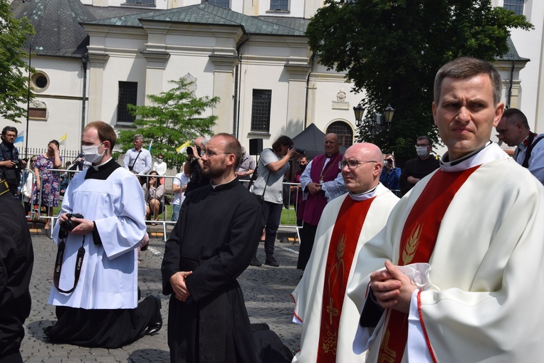 Boże Ciało w Łowiczu - procesja