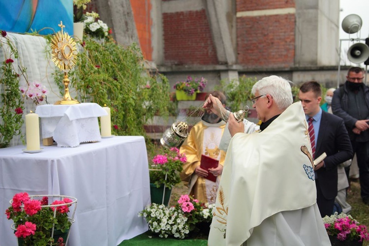 Boże Ciało w Zielonej Górze (parafia pw. św. Franciszka)