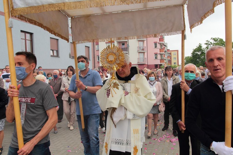 Boże Ciało w Zielonej Górze (parafia pw. św. Franciszka)
