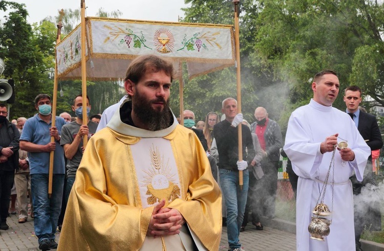 Boże Ciało w Zielonej Górze (parafia pw. św. Franciszka)