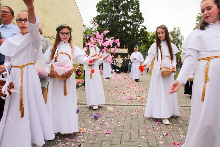 Boże Ciało w Zielonej Górze (parafia pw. św. Franciszka)
