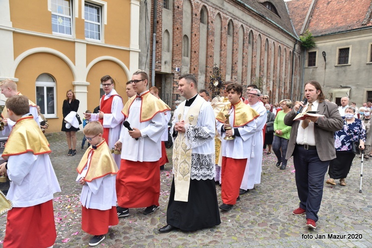 Boże Ciało w Żaganiu (parafia pw. Wniebowzięcia NMP)