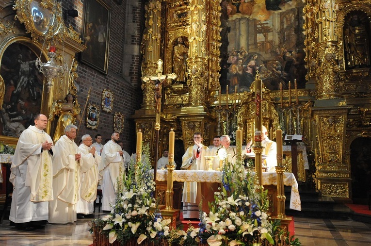 Uroczystość w parafii Bożego Ciała w Krakowie