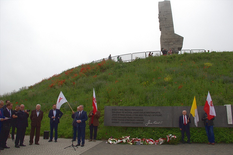 Otwarcie papieskiej wystawy na Westerplatte