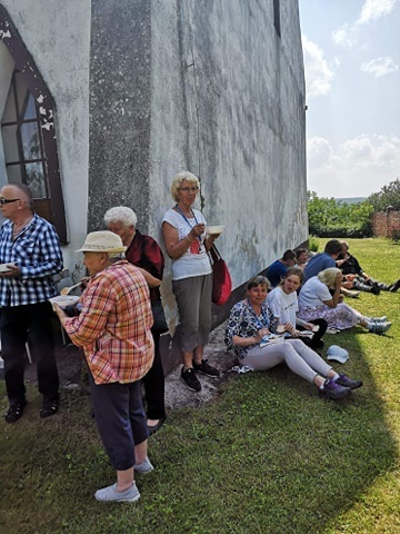 Pielgrzymka w intencji powołań z Krosna Odrzańskiego - dzień 2.