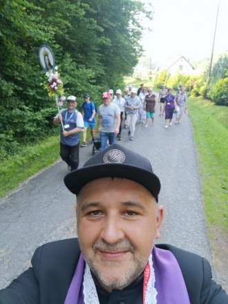 Pielgrzymka w intencji powołań z Krosna Odrzańskiego - dzień 2.