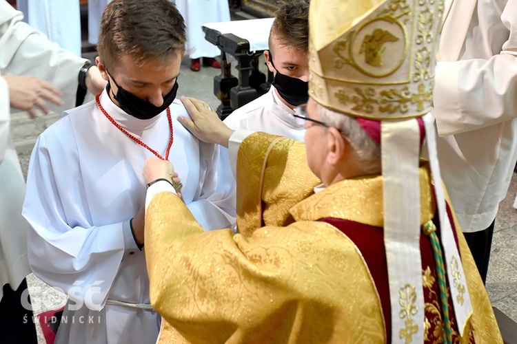 Promocja nowych lektorów i ceremoniarzy w diecezji świdnickiej