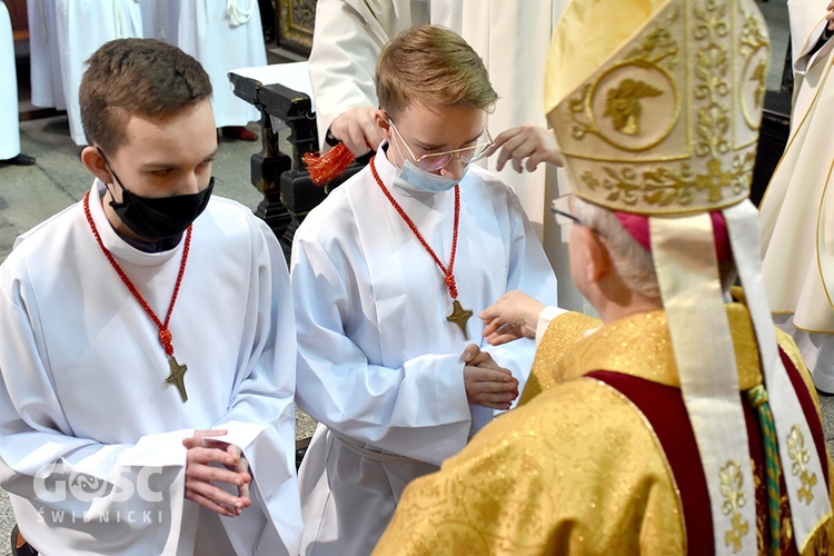 Promocja nowych lektorów i ceremoniarzy w diecezji świdnickiej