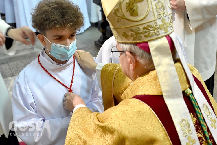 Promocja nowych lektorów i ceremoniarzy w diecezji świdnickiej