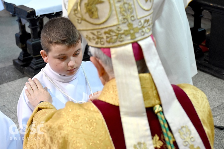 Promocja nowych lektorów i ceremoniarzy w diecezji świdnickiej