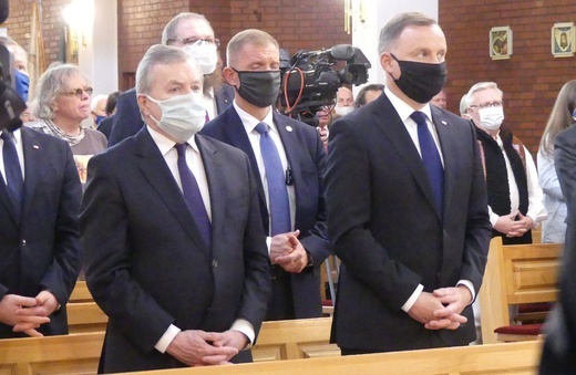 Prezydent Andrzej Duda w Harmężach - w 80. rocznicę pierwszego transportu Polaków do Auschwitz