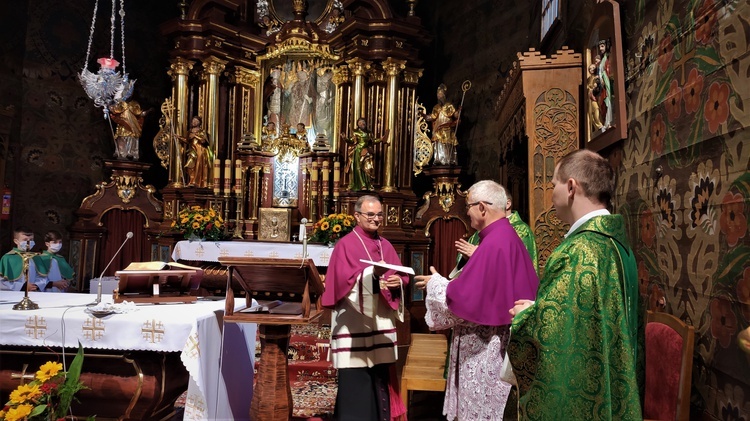 Wprowadzenie skrzyszowskiego proboszcza do wojnickiej kapituły