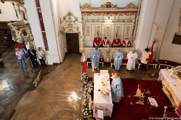 Msza św. odpustowa z udziałem apostolstwa trzeźwości w Rokitnie