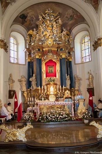 Msza św. odpustowa z udziałem apostolstwa trzeźwości w Rokitnie