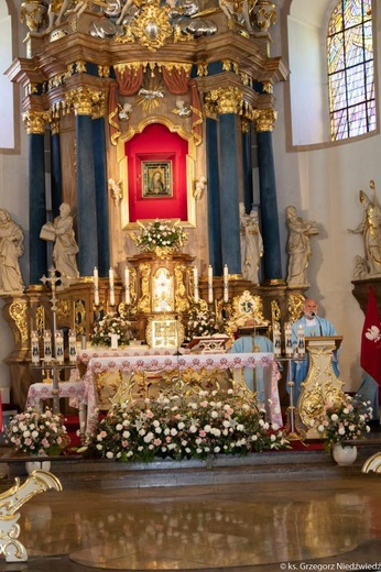 Msza św. odpustowa z udziałem apostolstwa trzeźwości w Rokitnie