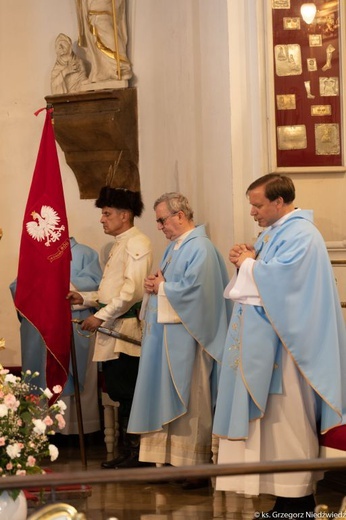 Msza św. odpustowa z udziałem apostolstwa trzeźwości w Rokitnie