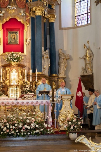 Msza św. odpustowa z udziałem apostolstwa trzeźwości w Rokitnie