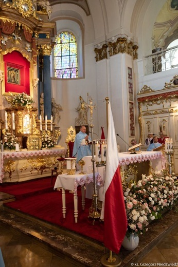 Msza św. odpustowa z udziałem apostolstwa trzeźwości w Rokitnie