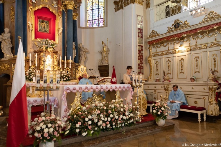 Msza św. odpustowa z udziałem apostolstwa trzeźwości w Rokitnie