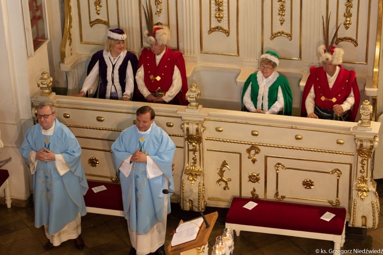 Msza św. odpustowa z udziałem apostolstwa trzeźwości w Rokitnie