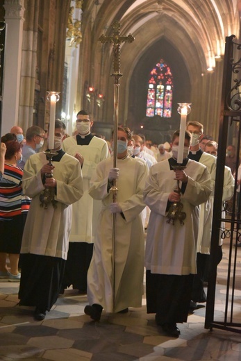 Błogosławieństwo nowych lektorów i ceremoniarzy