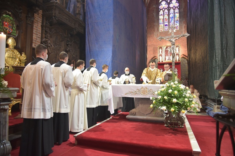 Błogosławieństwo nowych lektorów i ceremoniarzy