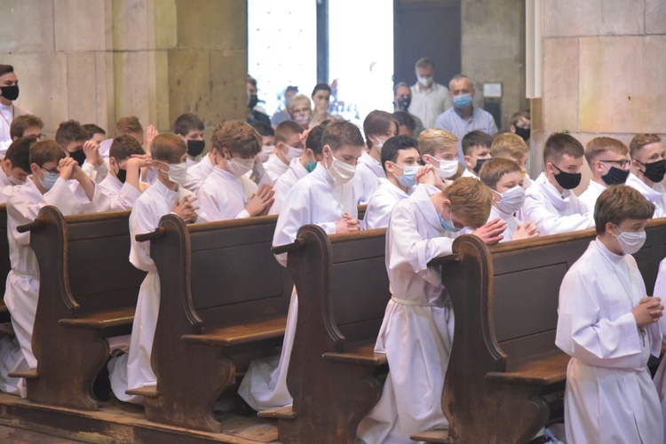 Błogosławieństwo nowych lektorów i ceremoniarzy