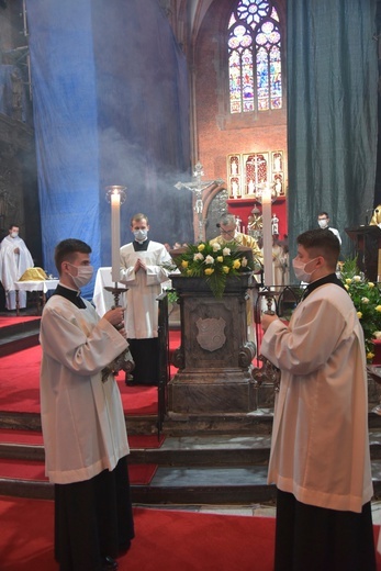 Błogosławieństwo nowych lektorów i ceremoniarzy