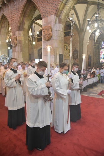 Błogosławieństwo nowych lektorów i ceremoniarzy